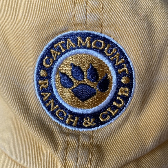 Catamount Ranch & Club Steamboat Springs Colorado Embroider Baseball Cap Velcro - Picture 3 of 6